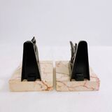 Paire de Serre livres Fabre de la fontaine