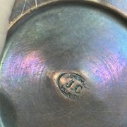 Dinanderie - Art Deco vase signed JC = J. Chesnais Villedieu circa 1930 copper