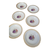 Vintage porcelain hollow plates