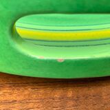 Italian ceramic platter from the mid-century by Bitossi for Rosenthal Netter, 1960s.