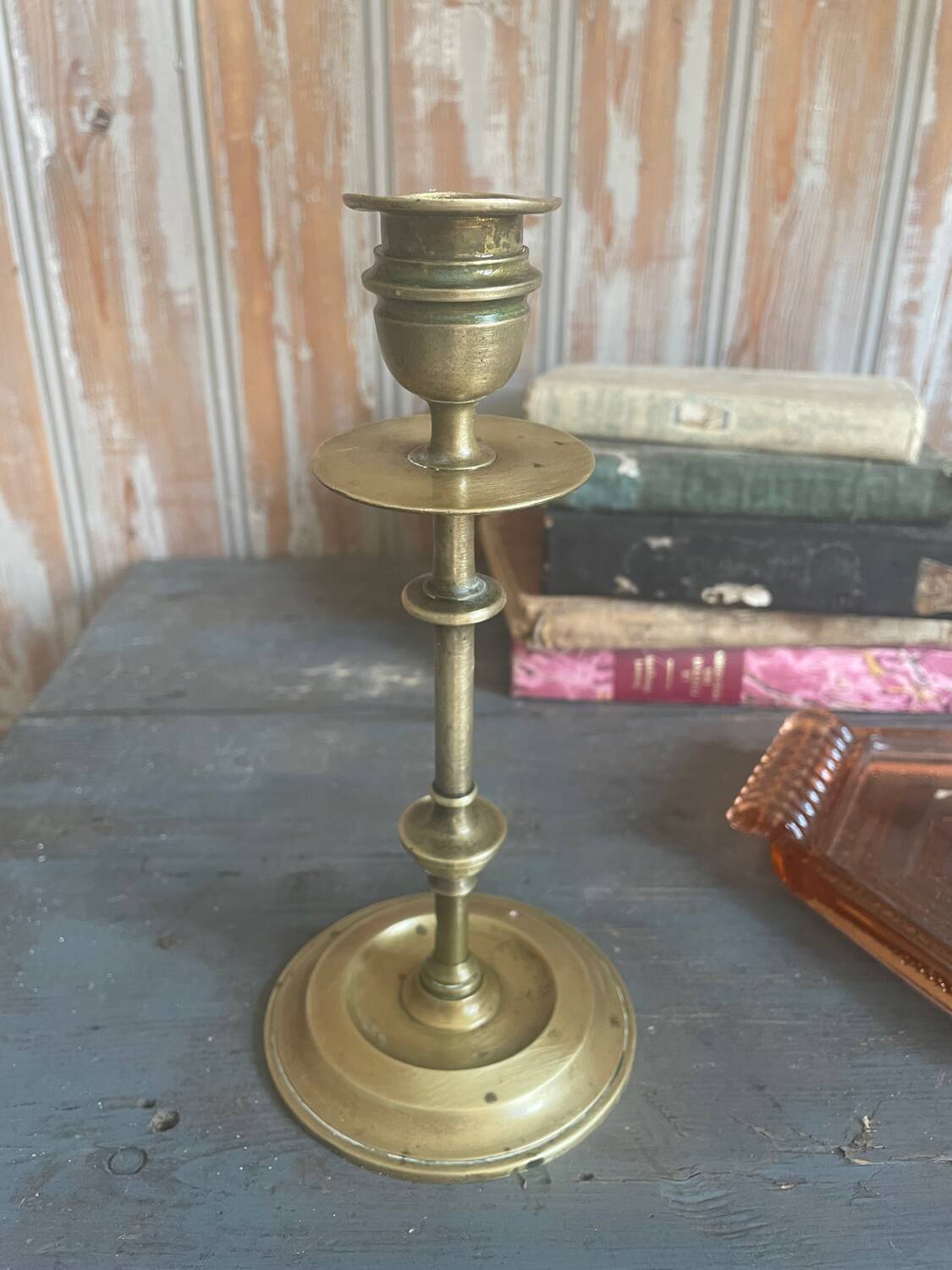 Brass candlestick