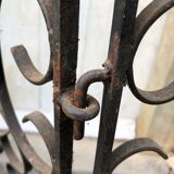 Wrought iron screen