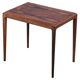 Rosewood Side Table attributed to Johannes Andersen for Silkeborg Møbelfabrik, Denmark, 1960s