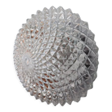 Vintage glass round wall lamp/ceiling