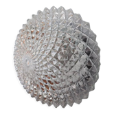 Vintage glass round wall lamp/ceiling
