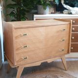 Chest of drawer compass feet