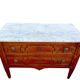 Commode sauteuse Louis XVI en bois fruitier