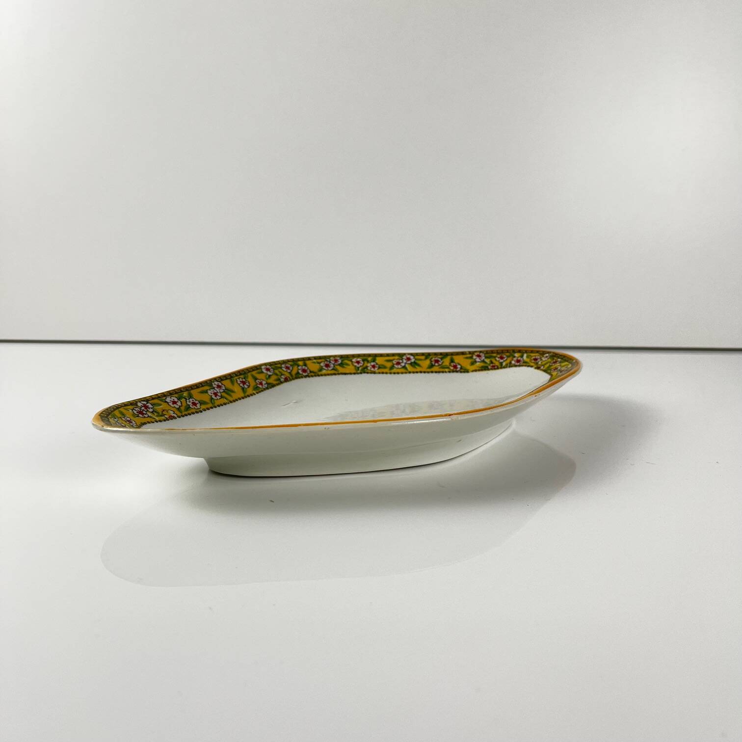 "Yvonne" ironstone dish, Orchies, early 20th century