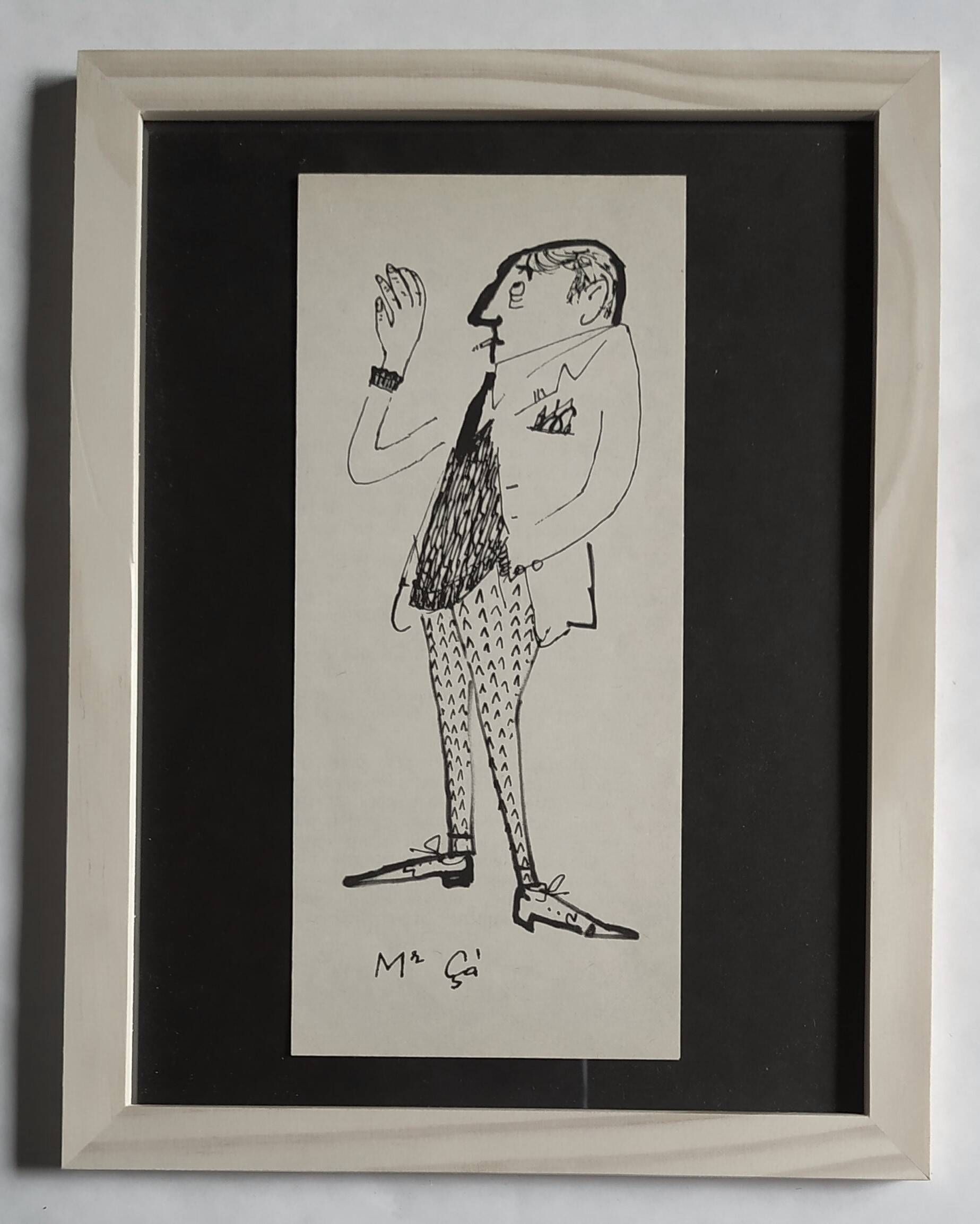 Harmful illustration from 1962 (family series) "Mr. That"