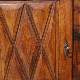 Louis XIII style corner cupboard