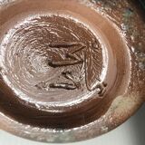 Vase en grès signé Guérin