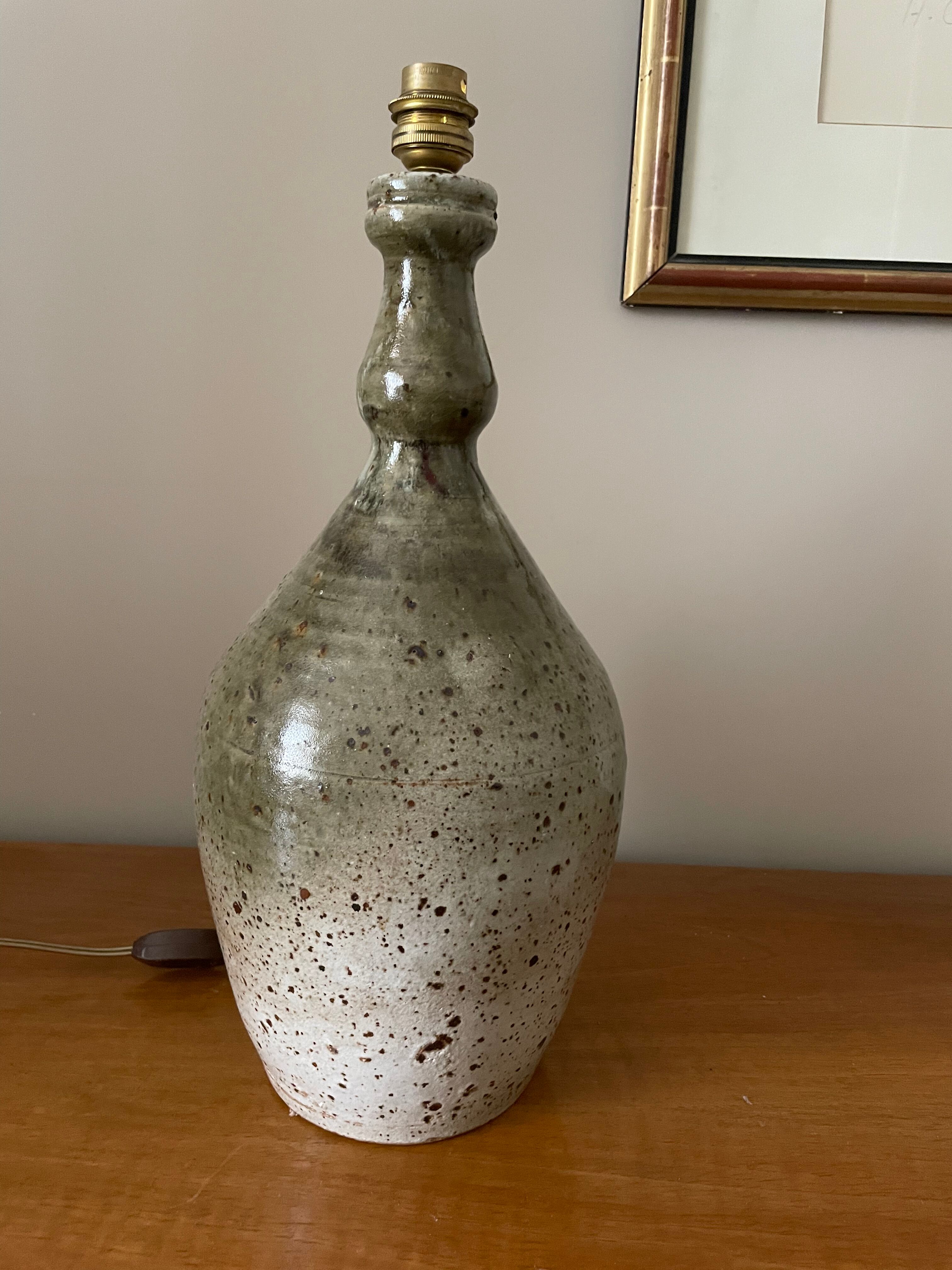 Fontgombault ceramic lamp