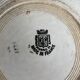 Ironstone set of 5 deep plates St Amand