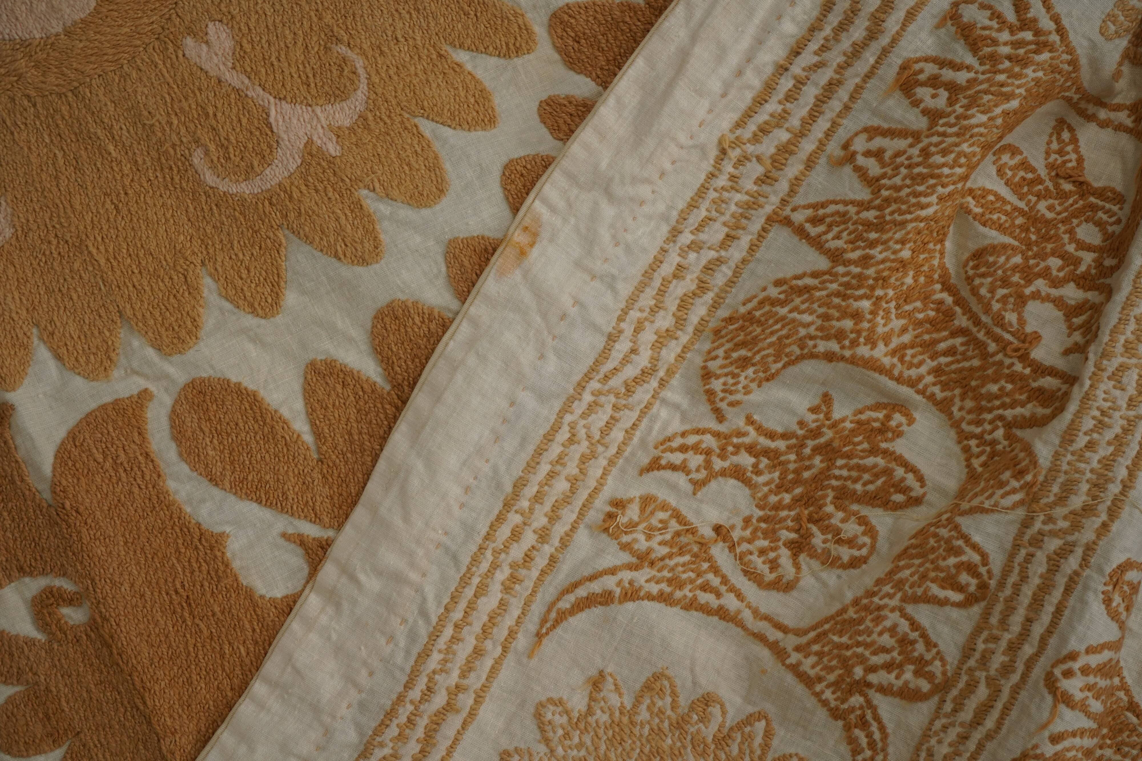 Tapis turc vintage noué à la main