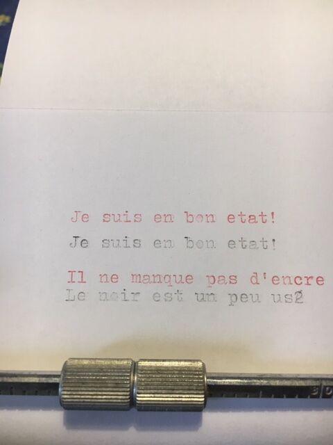 Olivetti typewriter, model Lettera 32