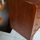 Commode années 60 façade inclinée