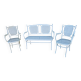 Bench and armchairs Jacob and Joseph Kohn 1900