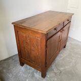 Jam cabinet, folk art furniture, oak, 19th century