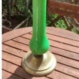 Set of 2 opaline lamps