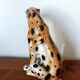 Vintage ceramic leopard, Italy 1970