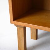 Scandinavian oak bookcase