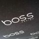 Paire de chaises de bureau en cuir noir par Boss Design