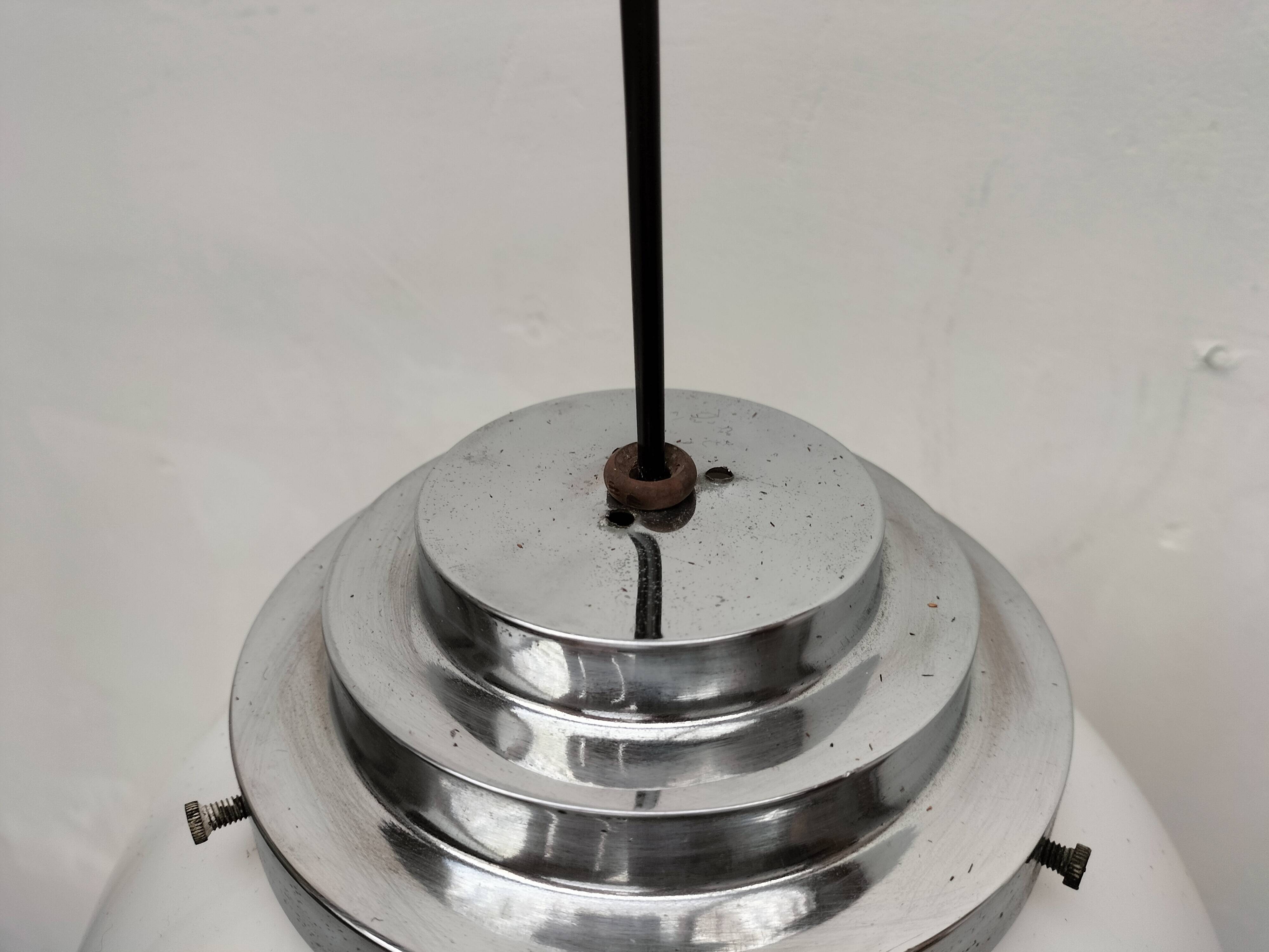 Opaline ball pendants