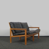 Model Capella teak sofa by Illum Wikkelsø for Niels Eilersen, 1960s