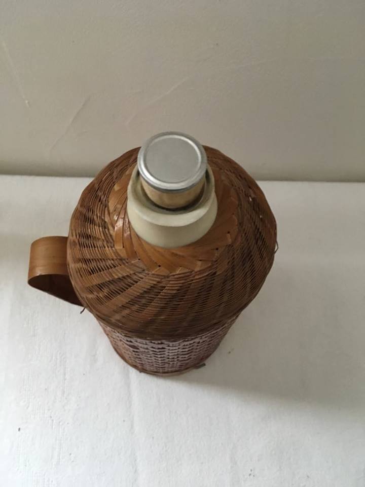 Vintage thermos bottle