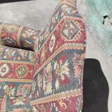 Old meridian armchair with armrests