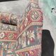 Old meridian armchair with armrests