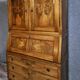 Secretary with three bodies in walnut from the Louis XVI period.