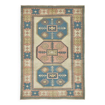 Turkish Vintage Anatolian Rug 208 cm x 305 cm