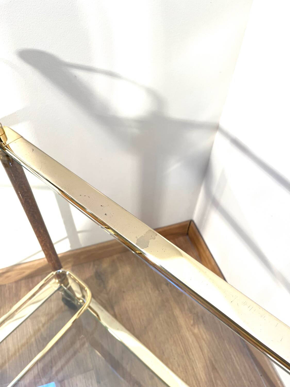 Vintage Lancel bar cart
