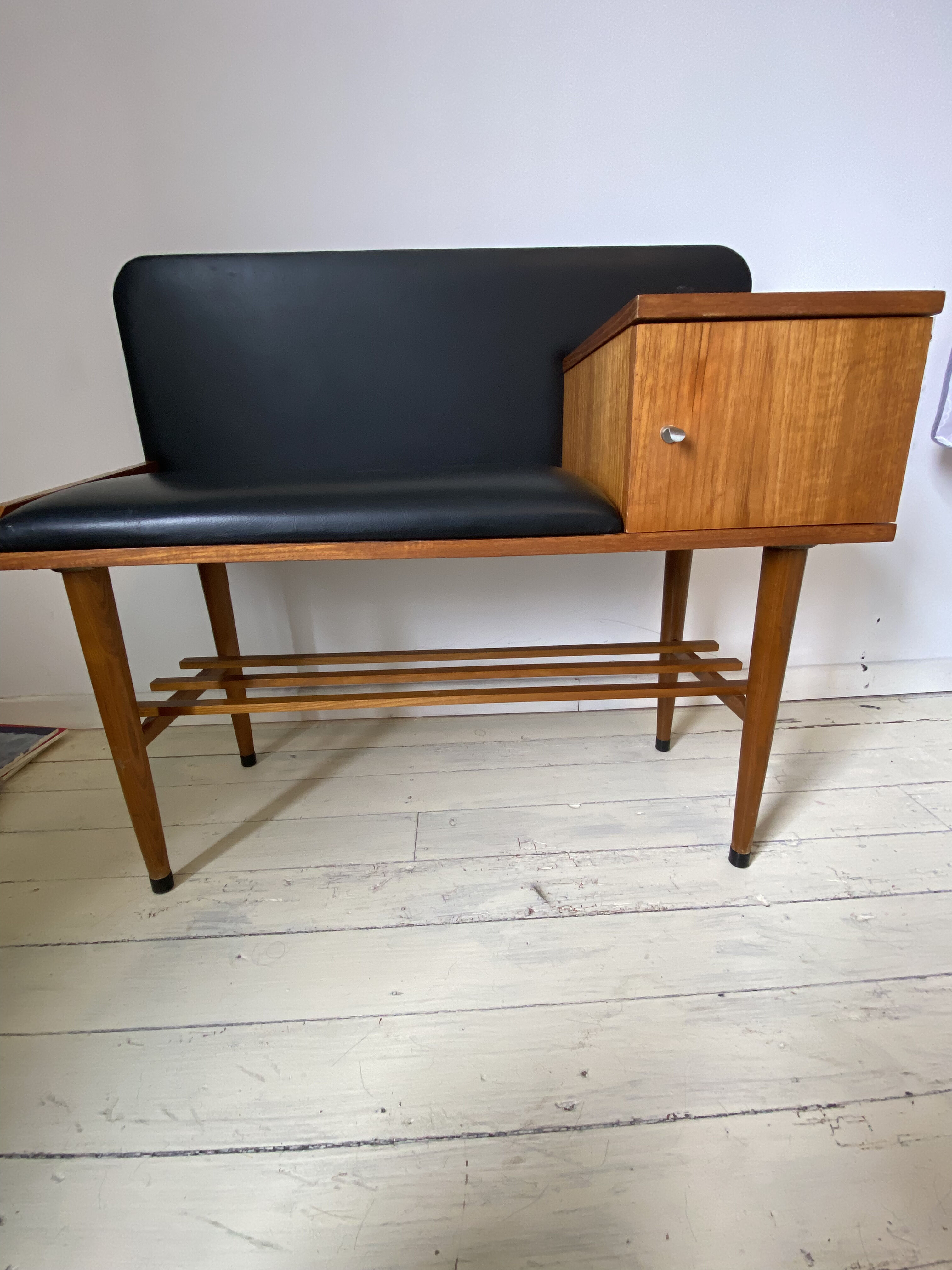 Vintage phone cabinet