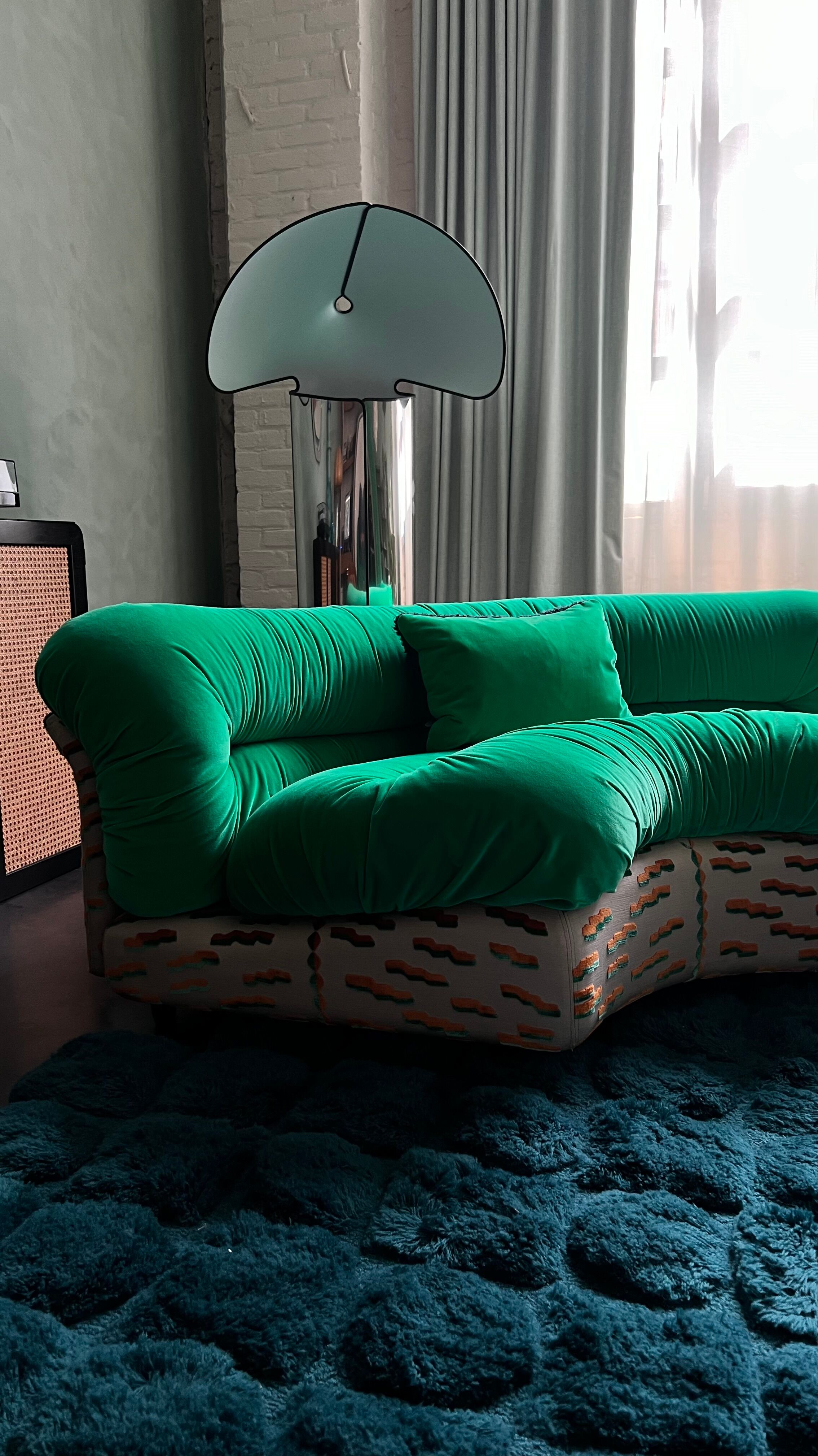 Vintage 70s sofa Rossi Di Albizzate