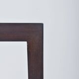 Danish wooden side table by Severin Hansen for Haslev, 1960s