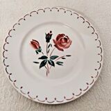 Set of 5 Vintage Badonviller Deep Plates