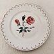 Lot de 5 Anciennes Assiettes Creuses Badonviller Vintage