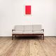 Mid Century Modern 3-Seat Sofa, Ole Wanscher for France & Son, Senator Teak, Danish Design Couch