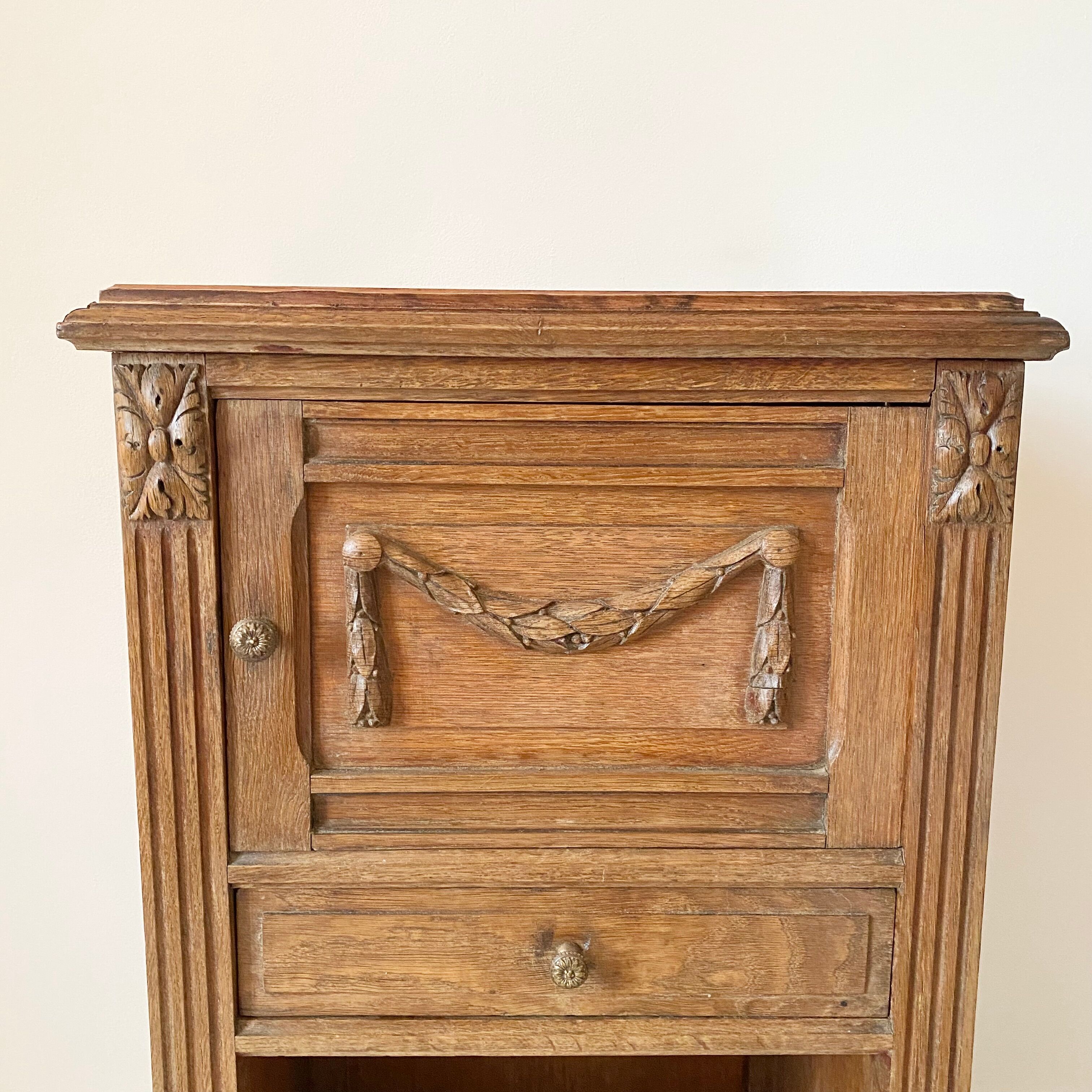 Antique bedside table