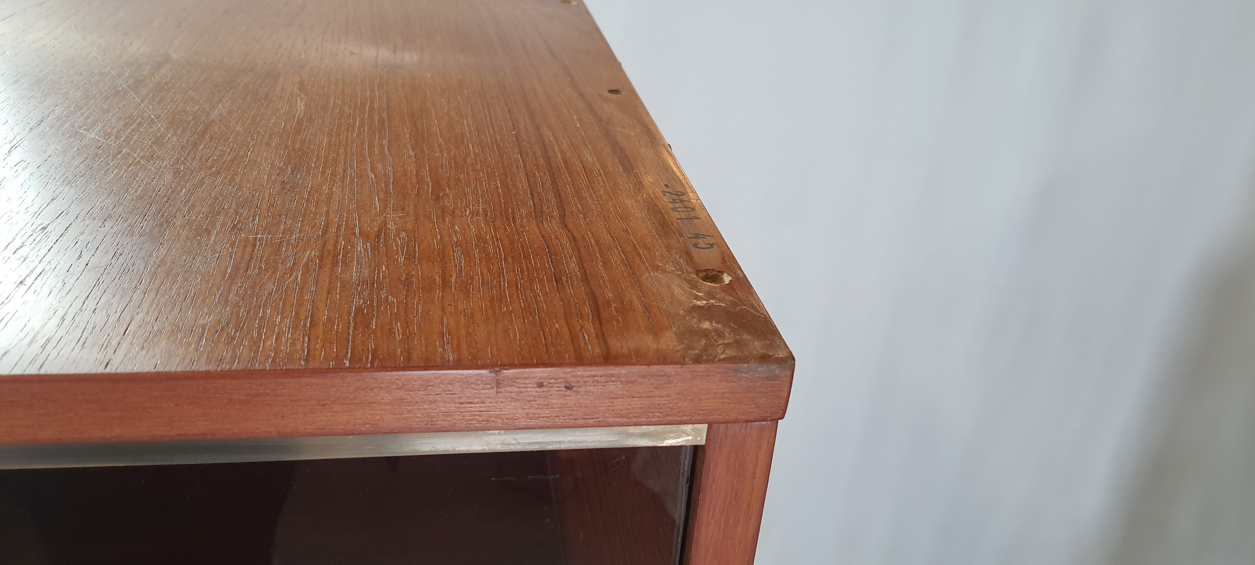 Secretary teak André Monpoix 60s