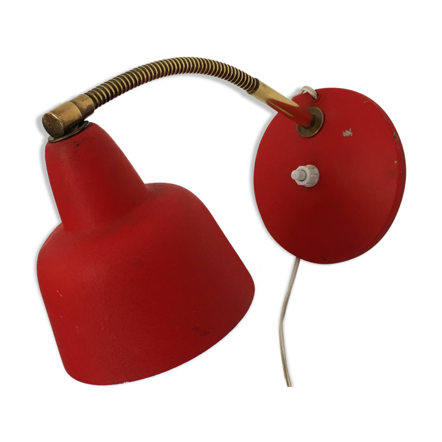 Aluminor wall sconce vintage 50s