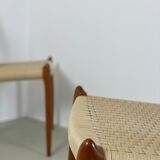4 chairs model 78 by Nils O. Moller 1960