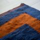 Moroccan wool beni ouarine rug 200x100cm
