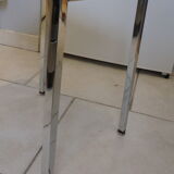 Vintage chrome stool