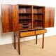 High cabinet, Bar, Danish in rosewood model 6201 by Hans Olsen 1960.
