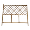 Vintage rattan headboard cross 120