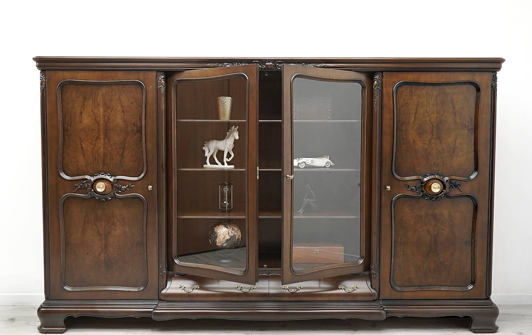 historic library from the 1940s after professional renovation.