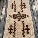 Vintage Berber wool rug